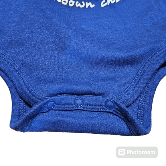 Kidgets Infant 6/9M Long Sleeve Bodysuit Football Big League Touchdown Champ - Picture 4 of 9